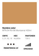 Catálogo de Cores do Spray Montana 94: monserrate.