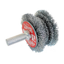 Escova Industrial Circular  com Fio Ondulado