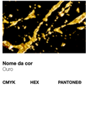 Imagem técnica sobre o spray mármore ouro.